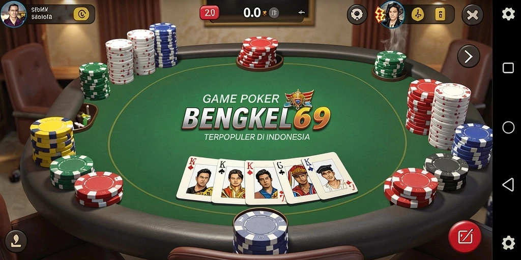 Tampilan gameplay BENGKEL69 yang menarik dan interaktif.