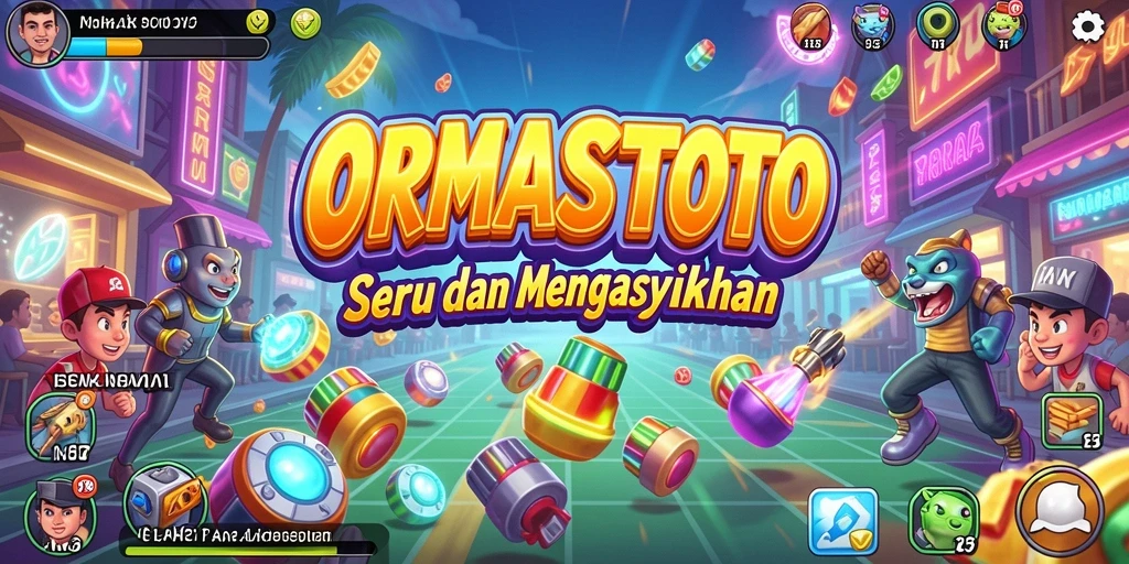 Tampilan gameplay menarik dari ORMASSTOTO dengan tantangan seru.