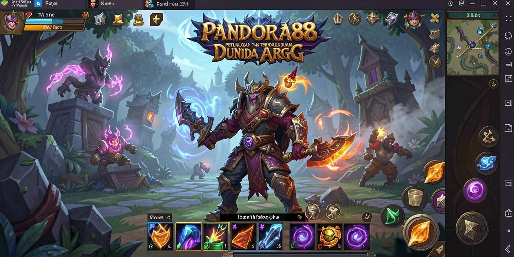 Tampilan gameplay PANDORA88 yang seru dan menakjubkan.