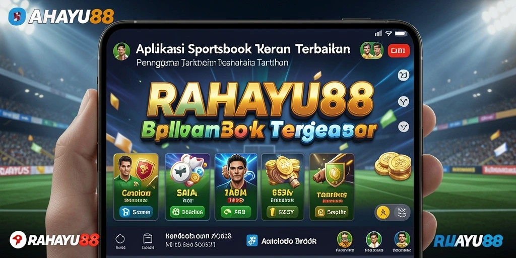 Tampilan visual RAHAYU88 yang menarik saat bermain taruhan olahraga.