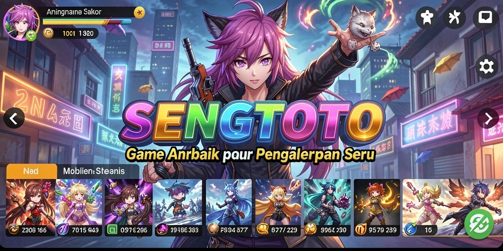 Tampilan gameplay SENGTOTO yang menarik dan penuh warna.