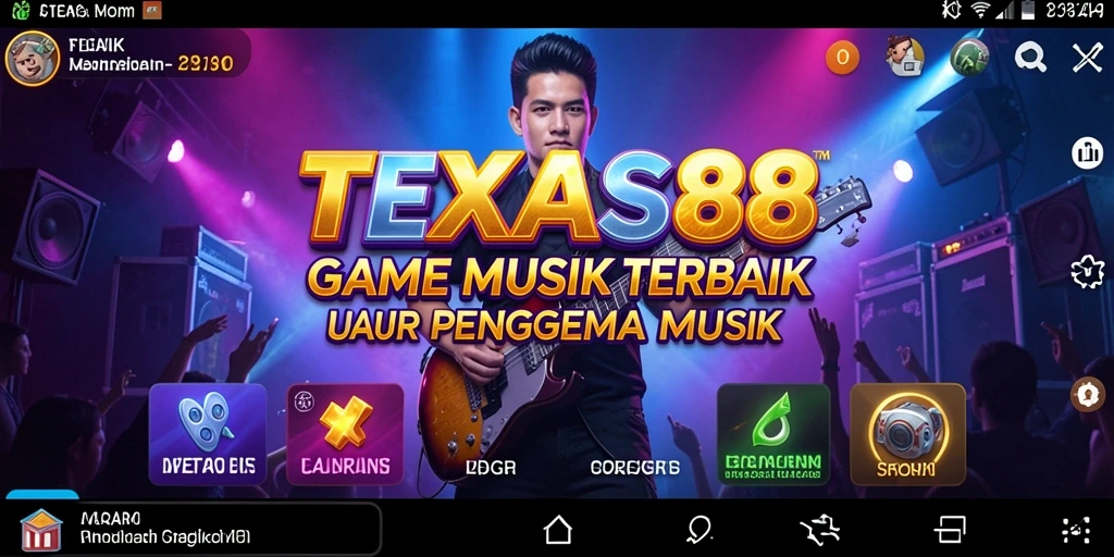 Tampilan gameplay TEXAS88 yang interaktif dan menarik.