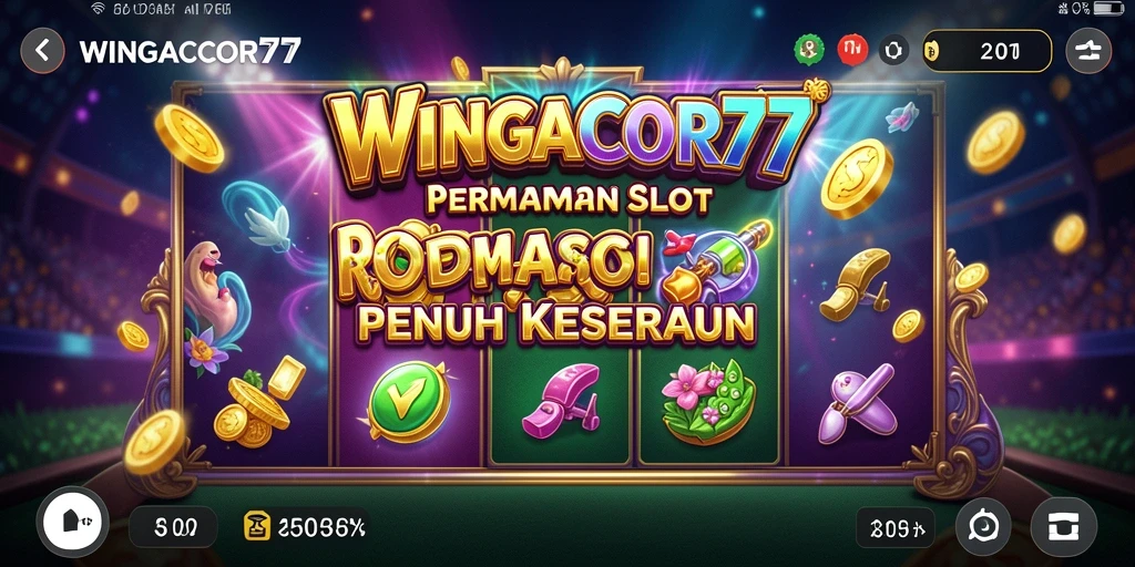Tampilan gameplay seru dari WINGACOR77 yang penuh dengan bonus slot.